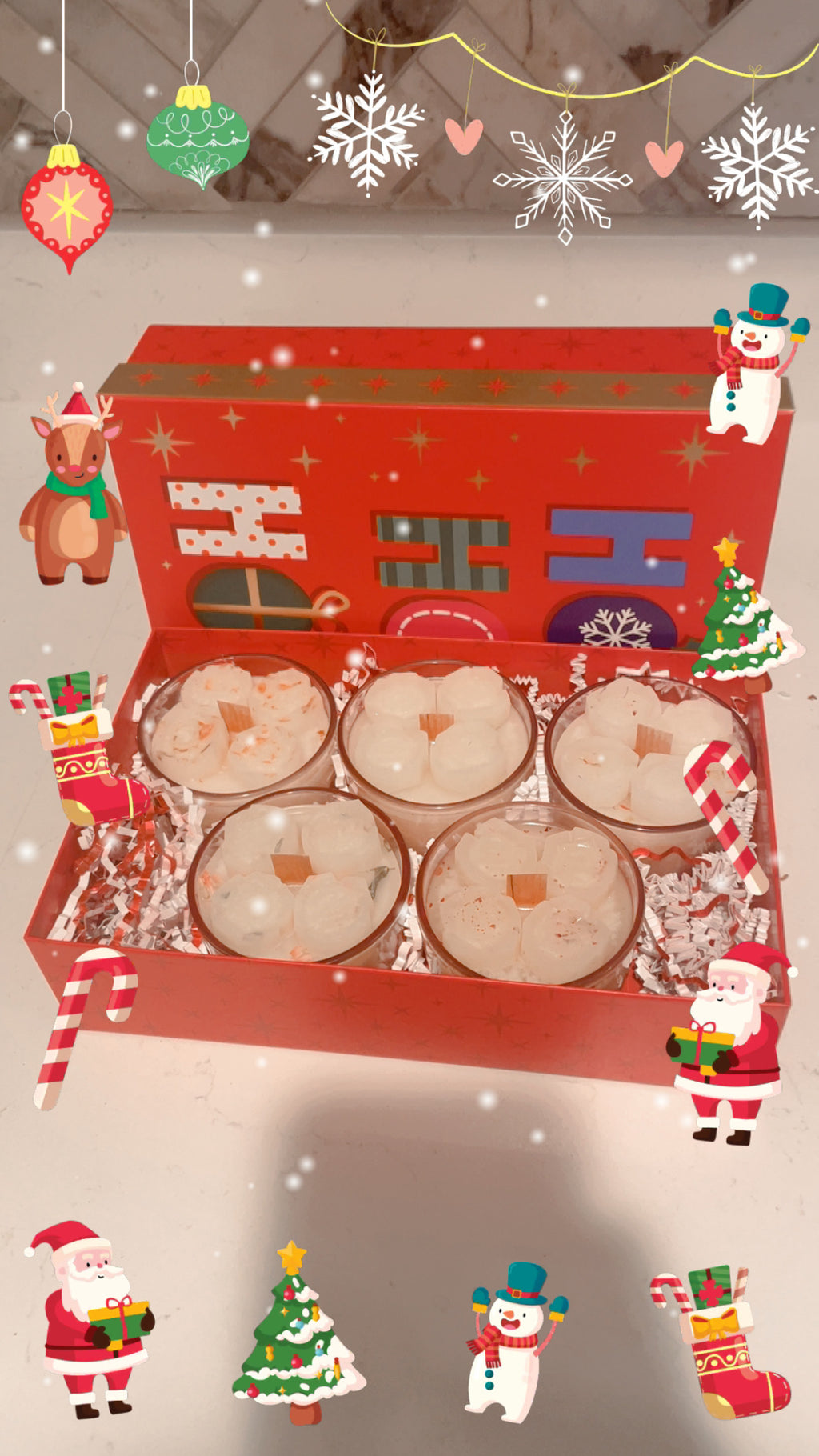 Five Pack 4 oz Candle Set